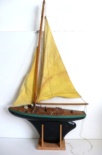 Borda voilier bassin - , bois